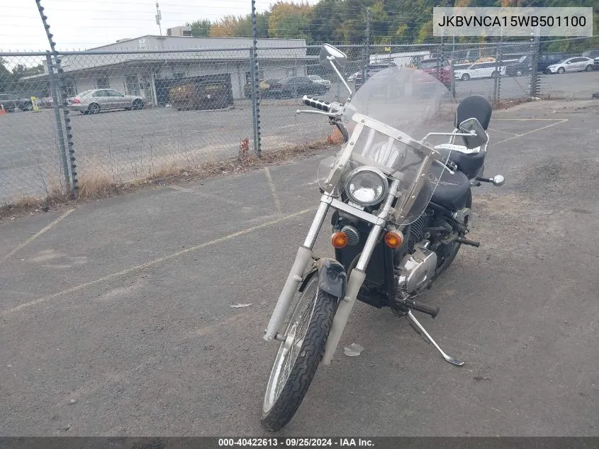 1998 Kawasaki Vn800 VIN: JKBVNCA15WB501100 Lot: 40422613