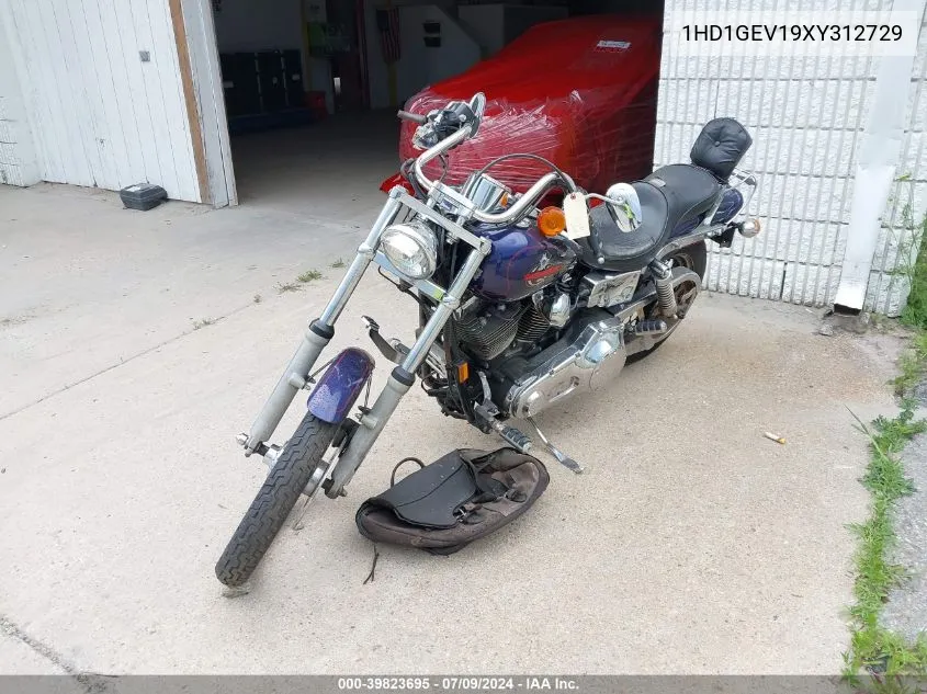 1999 Harley-Davidson Fxdwg VIN: 1HD1GEV19XY312729 Lot: 39823695