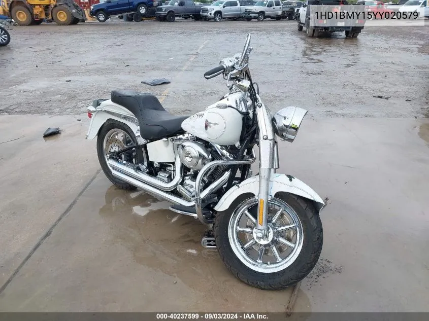 2000 Harley-Davidson Flstf VIN: 1HD1BMY15YY020579 Lot: 40237599