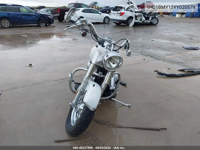 2000 Harley-Davidson Flstf VIN: 1HD1BMY15YY020579 Lot: 40237599