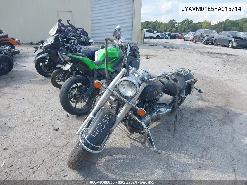 2000 Yamaha Xvs65 A VIN: JYAVM01E5YA015714 Lot: 40388036