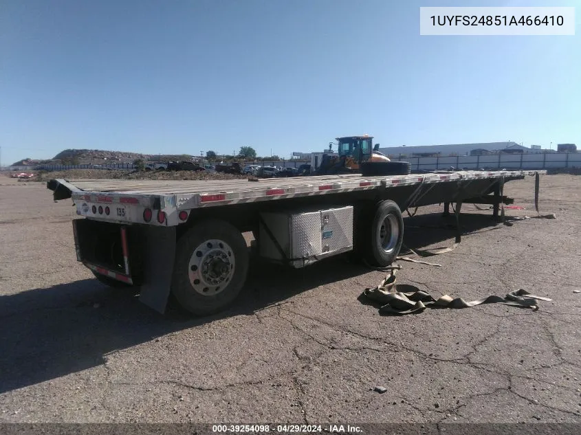 2001 Utility Trailer Mfg VIN: 1UYFS24851A466410 Lot: 39254098