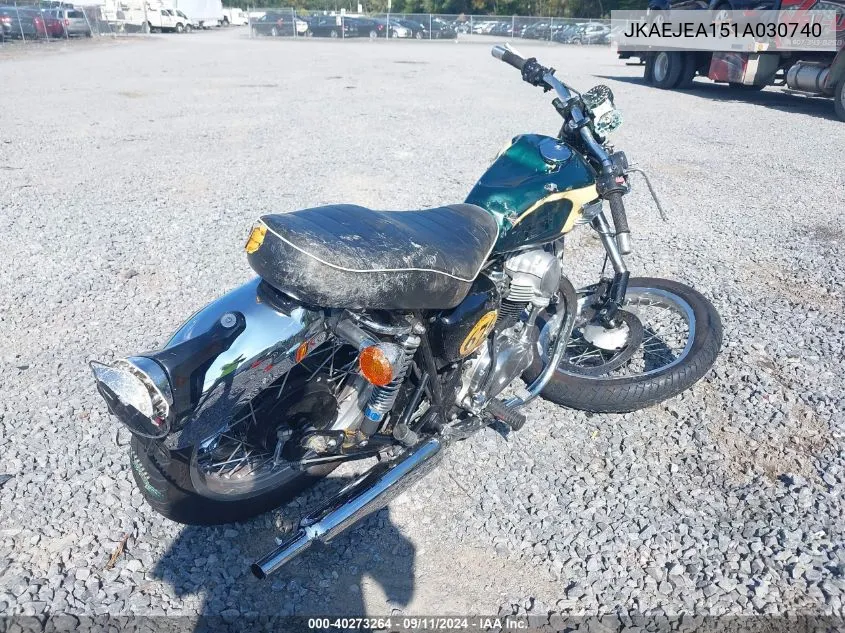 2001 Kawasaki Ej650 A VIN: JKAEJEA151A030740 Lot: 40273264