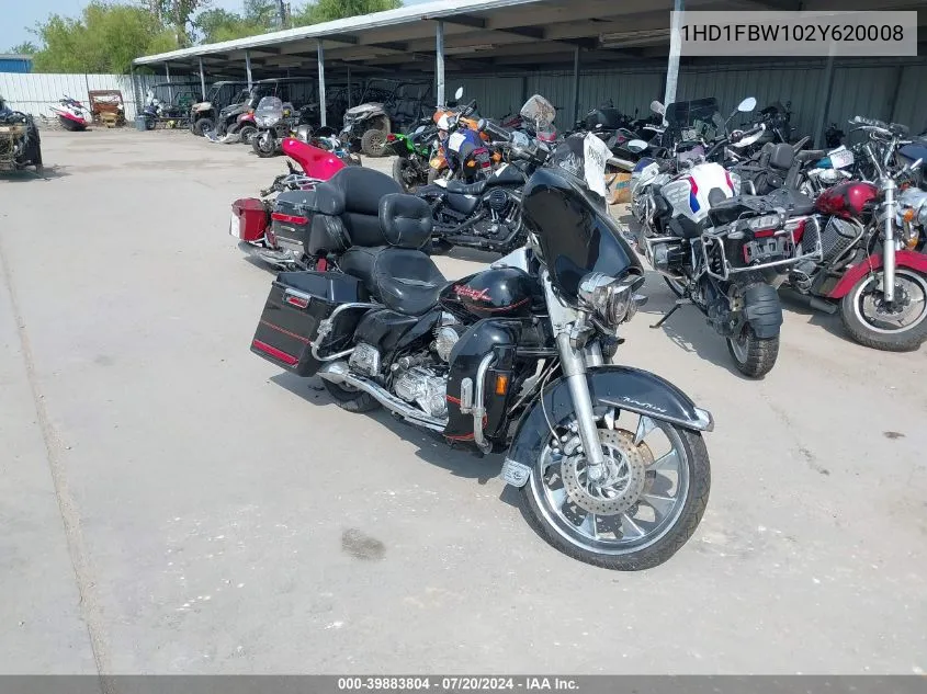 2002 Harley-Davidson Flhri VIN: 1HD1FBW102Y620008 Lot: 39883804