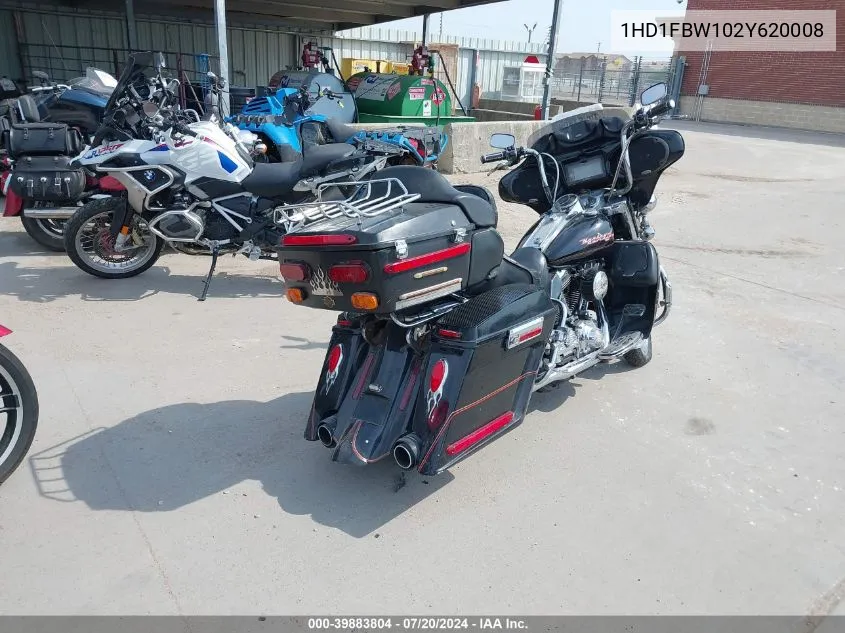 2002 Harley-Davidson Flhri VIN: 1HD1FBW102Y620008 Lot: 39883804