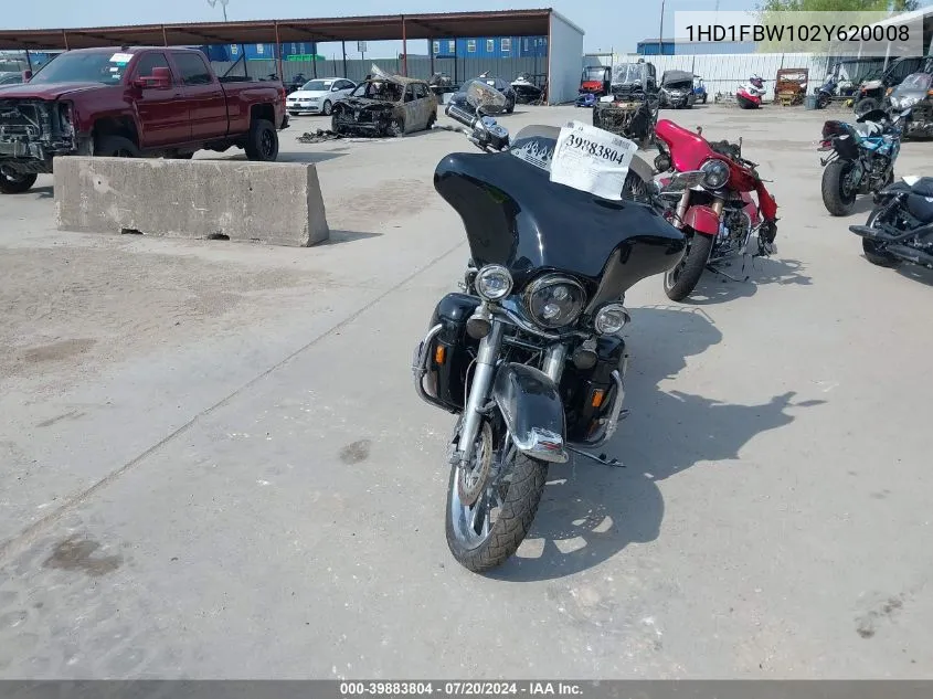 2002 Harley-Davidson Flhri VIN: 1HD1FBW102Y620008 Lot: 39883804