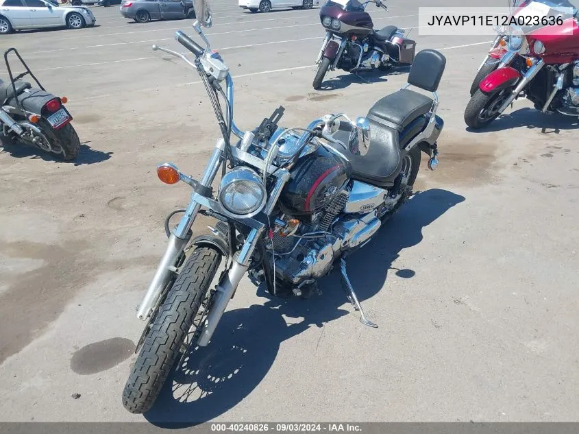 2002 Yamaha Xvs1100 A VIN: JYAVP11E12A023636 Lot: 40240826