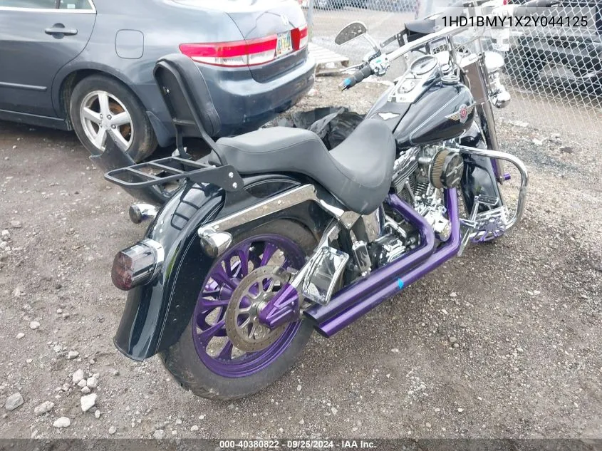 2002 Harley-Davidson Flstf VIN: 1HD1BMY1X2Y044125 Lot: 40380822