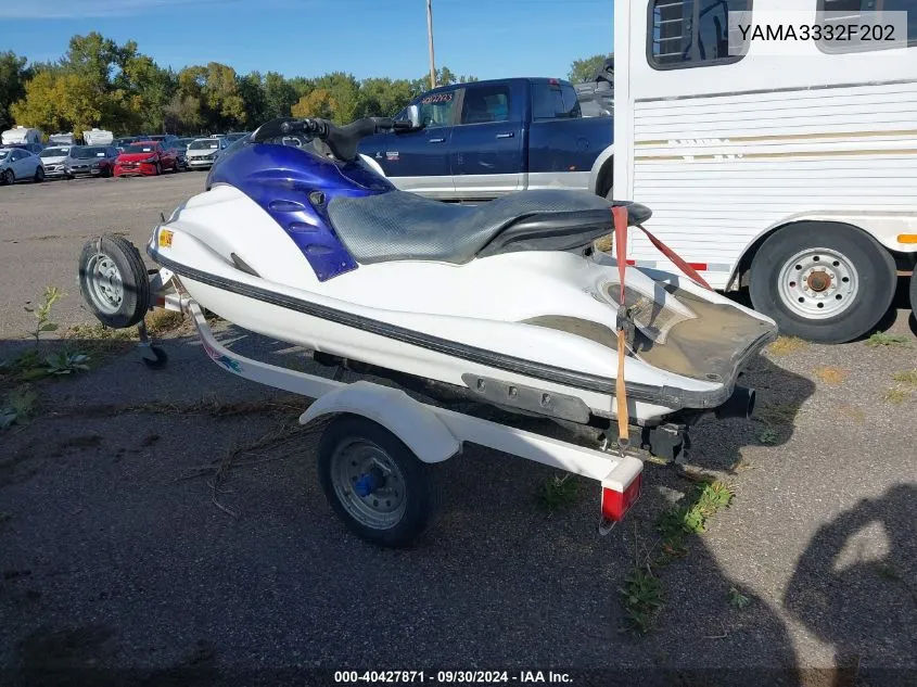 2002 Yamaha Other VIN: YAMA3332F202 Lot: 40427871