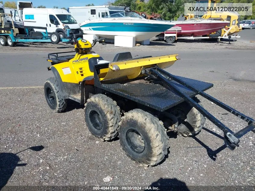 4XACL50A12D822805 2002 Polaris Sportsman 6X6