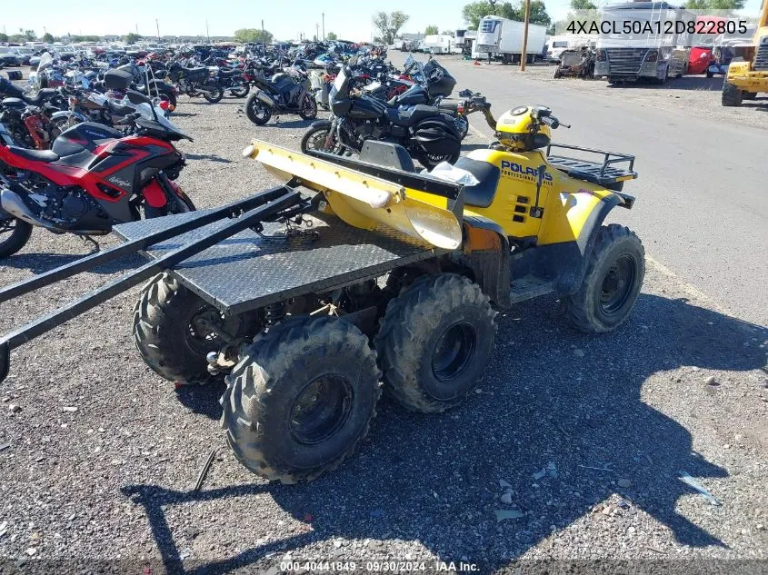 4XACL50A12D822805 2002 Polaris Sportsman 6X6