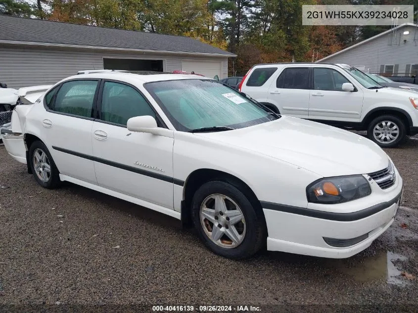 2003 Chevy Impala Ls VIN: 2G1WH55KX39234028 Lot: 40416139