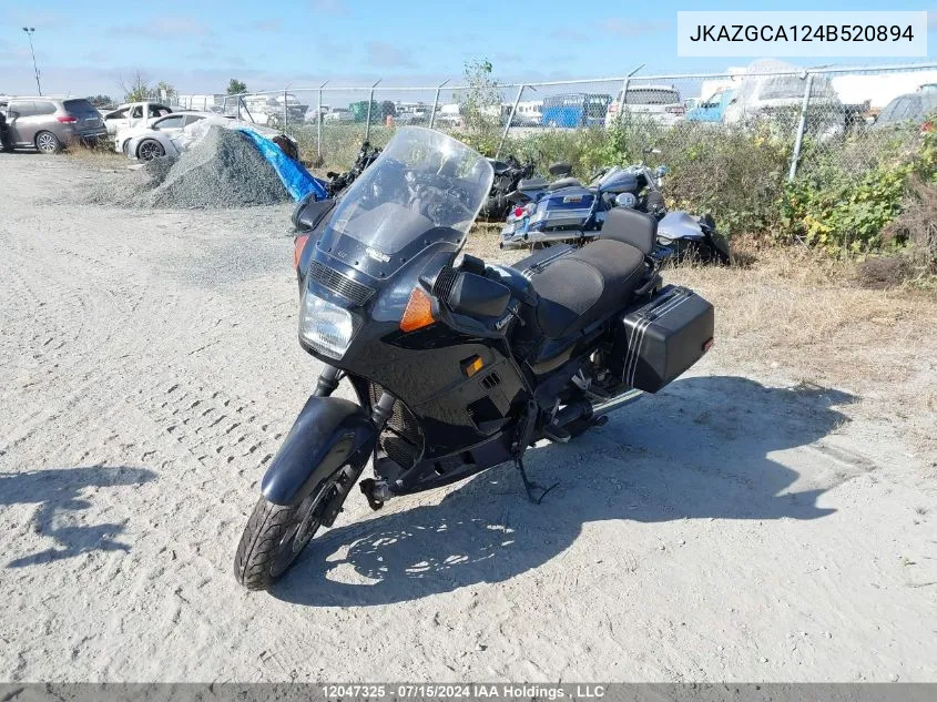 JKAZGCA124B520894 2004 Kawasaki Zg1000