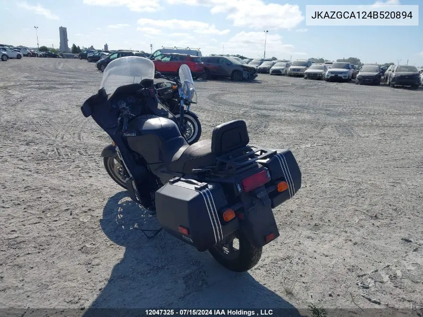 JKAZGCA124B520894 2004 Kawasaki Zg1000