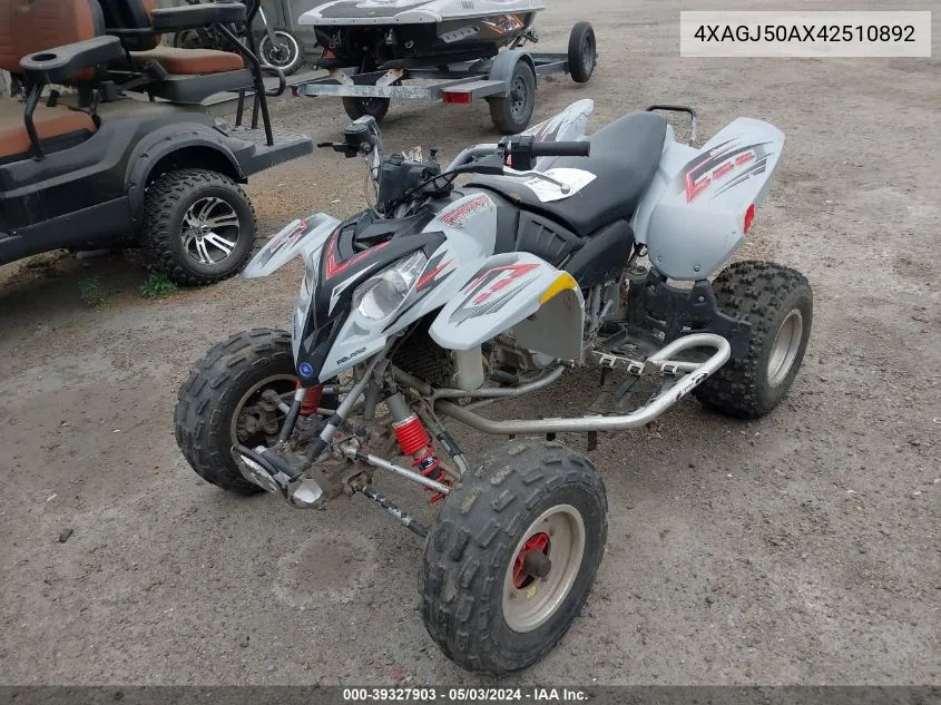 2004 Polaris Predator 500 VIN: 4XAGJ50AX42510892 Lot: 39327903