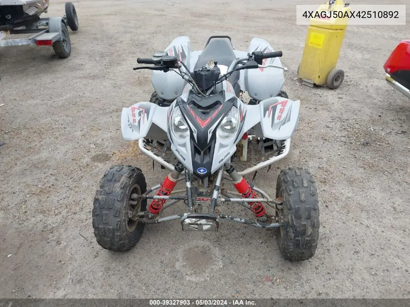 2004 Polaris Predator 500 VIN: 4XAGJ50AX42510892 Lot: 39327903