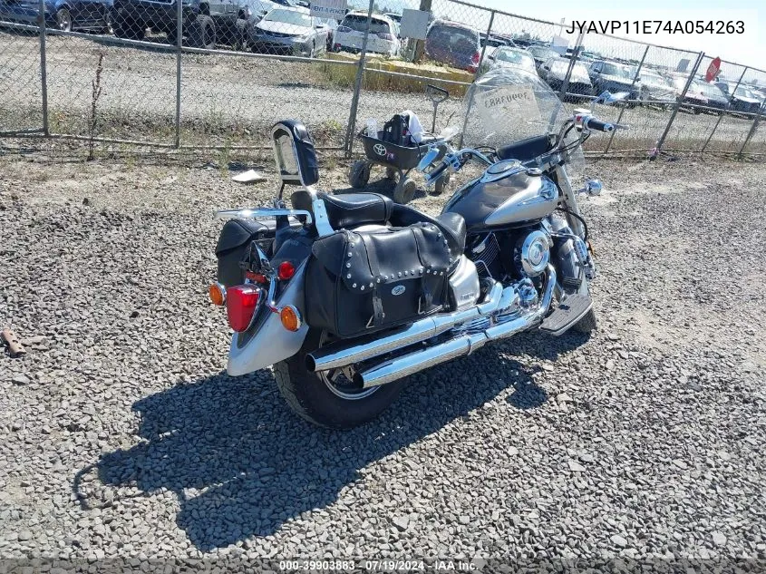 2004 Yamaha Xvs1100 A VIN: JYAVP11E74A054263 Lot: 39903883