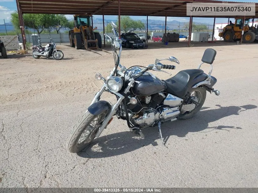 2005 Yamaha Xvs1100 A VIN: JYAVP11E35A075340 Lot: 39413325