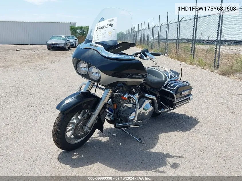 2005 Harley-Davidson Fltri VIN: 1HD1FSW175Y631608 Lot: 39889398