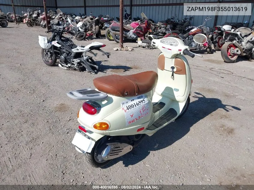 ZAPM198F355013619 2005 Vespa M198F