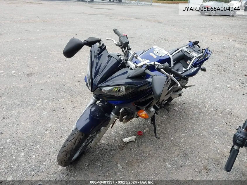 JYARJ08E65A004944 2005 Yamaha Fz6 S