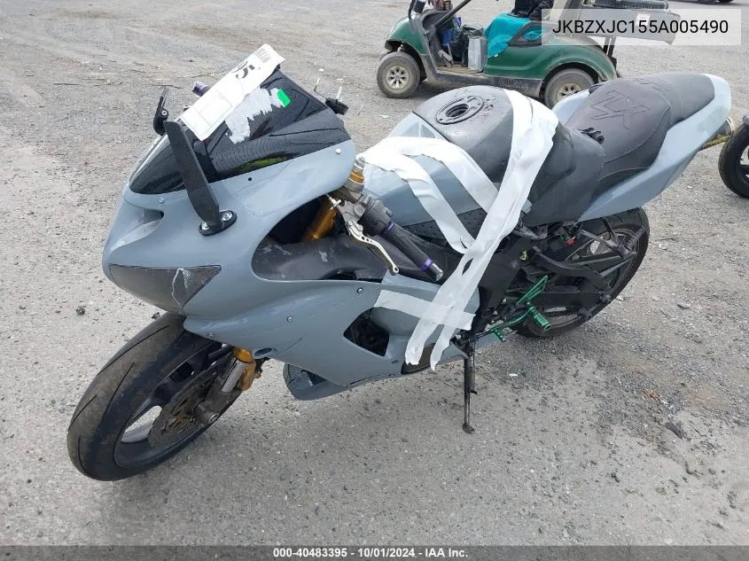 JKBZXJC155A005490 2005 Kawasaki Zx636 C1