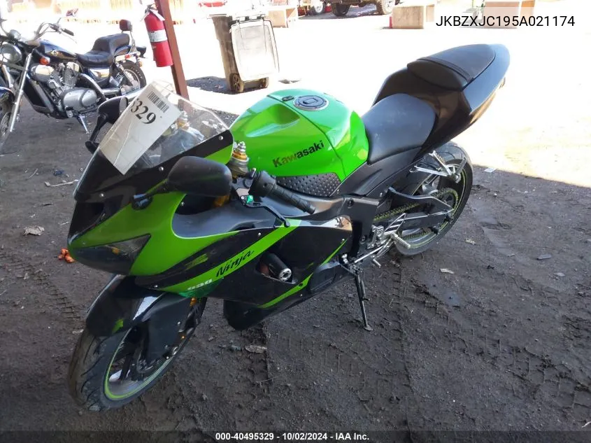 JKBZXJC195A021174 2005 Kawasaki Zx636 C1