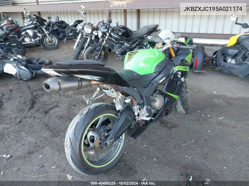 JKBZXJC195A021174 2005 Kawasaki Zx636 C1