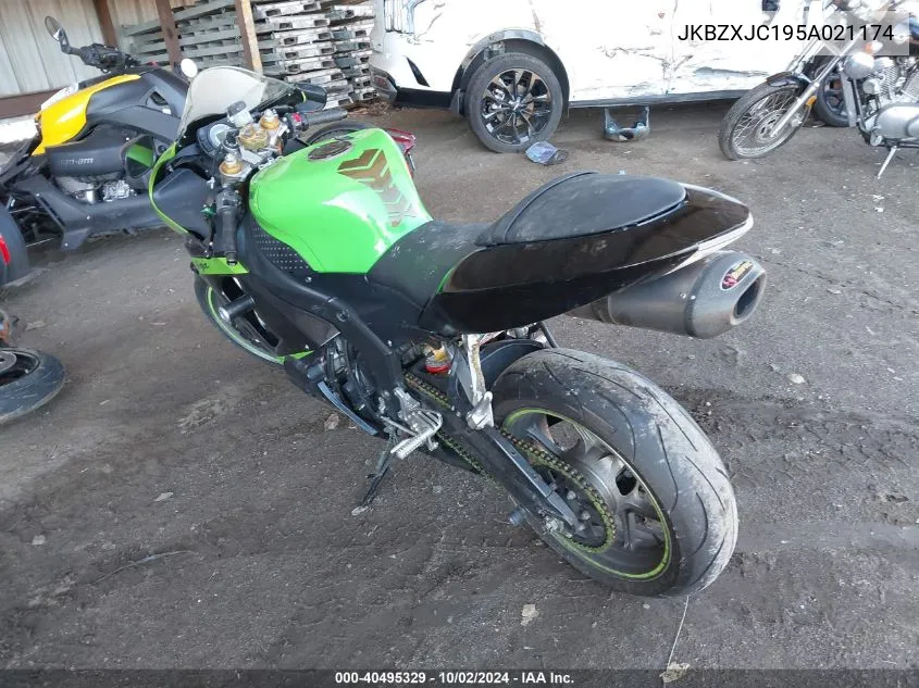 JKBZXJC195A021174 2005 Kawasaki Zx636 C1