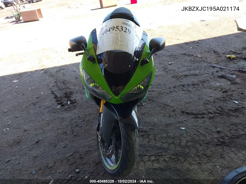 JKBZXJC195A021174 2005 Kawasaki Zx636 C1