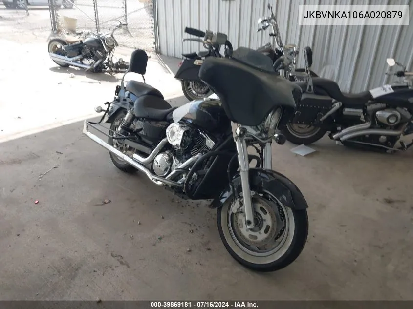 2006 Kawasaki Vn1600 A1 VIN: JKBVNKA106A020879 Lot: 39869181