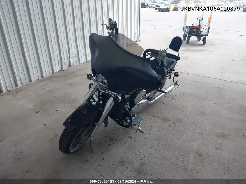 2006 Kawasaki Vn1600 A1 VIN: JKBVNKA106A020879 Lot: 39869181