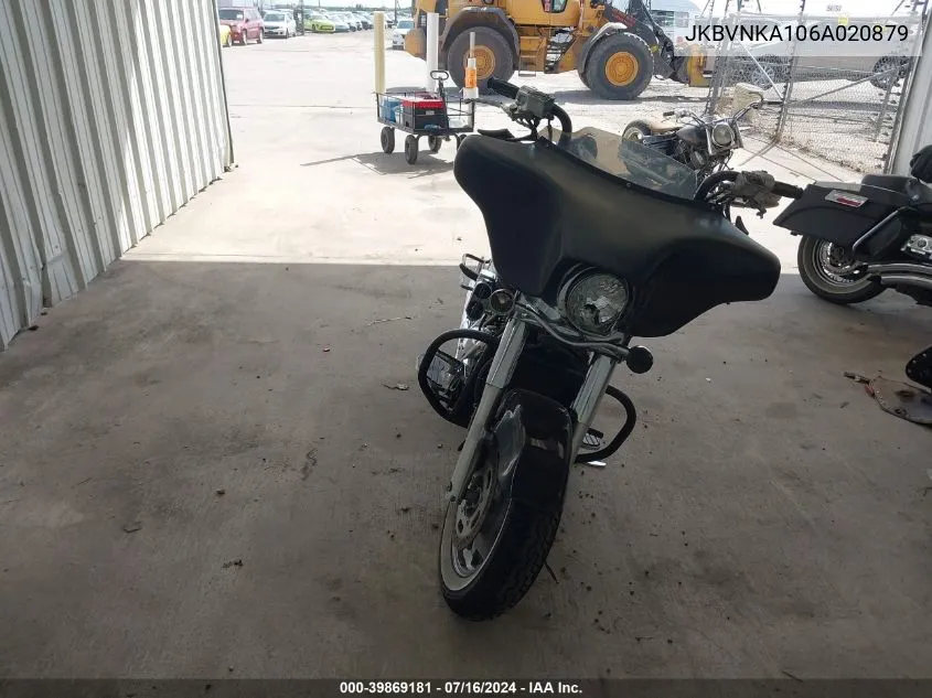 2006 Kawasaki Vn1600 A1 VIN: JKBVNKA106A020879 Lot: 39869181