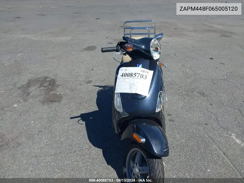 ZAPM448F065005120 2006 Vespa Lx 150