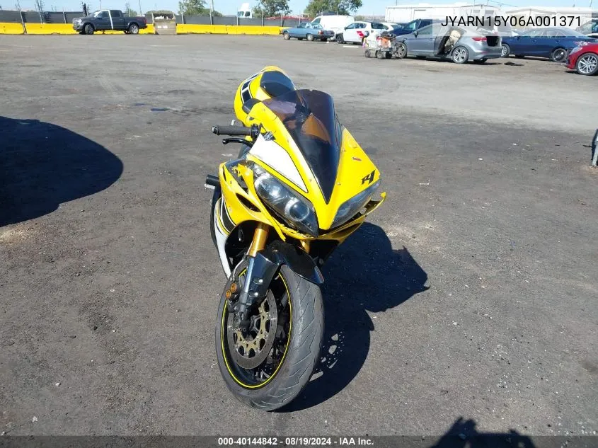 2006 Yamaha Yzfr1 C VIN: JYARN15Y06A001371 Lot: 40144842