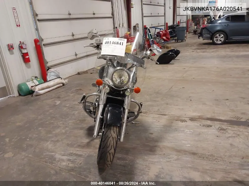 2006 Kawasaki Vn1600 A1 VIN: JKBVNKA176A020541 Lot: 40146841