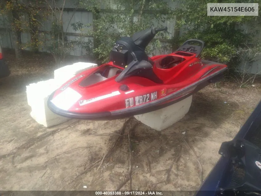 2006 Kawasaki Jet Ski Stx VIN: KAW45154E606 Lot: 40353388