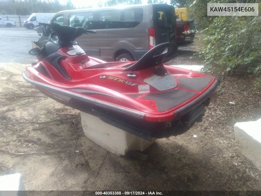 KAW45154E606 2006 Kawasaki Jet Ski Stx