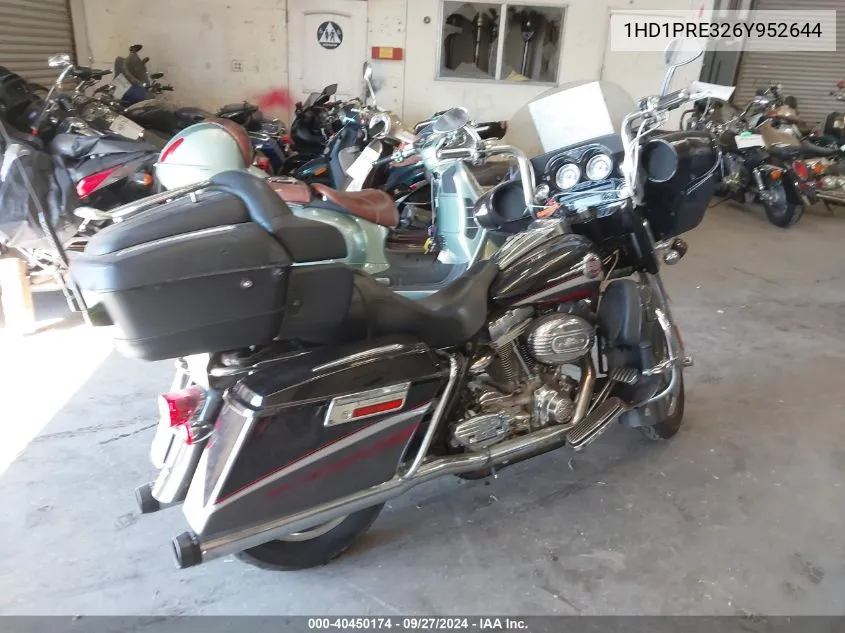 2006 Harley-Davidson Flhtcuse California VIN: 1HD1PRE326Y952644 Lot: 40450174