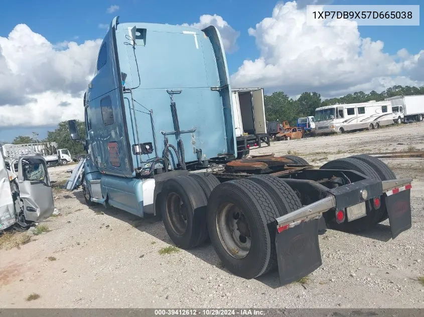 2007 Peterbilt 387 VIN: 1XP7DB9X57D665038 Lot: 39412612