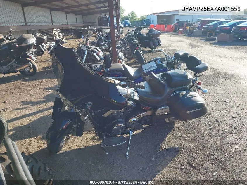 2007 Yamaha Xvs1300 Ct VIN: JYAVP25EX7A001559 Lot: 39870364