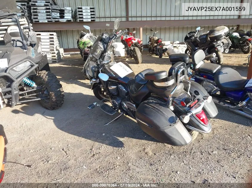 2007 Yamaha Xvs1300 Ct VIN: JYAVP25EX7A001559 Lot: 39870364