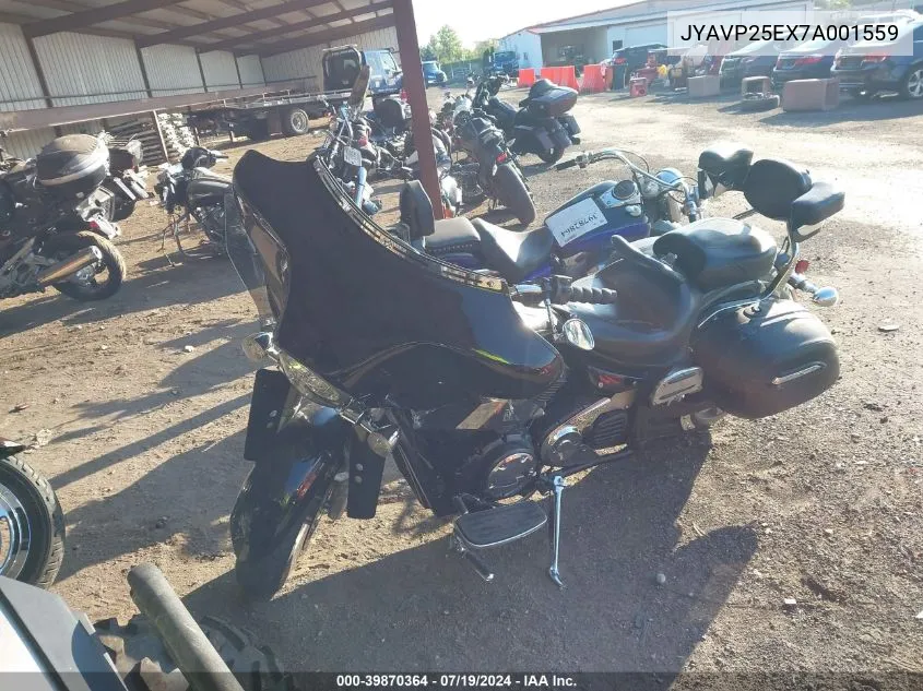 2007 Yamaha Xvs1300 Ct VIN: JYAVP25EX7A001559 Lot: 39870364