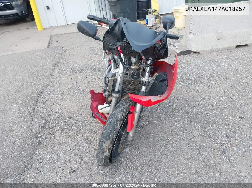 JKAEXEA147A018957 2007 Kawasaki Ex650 A