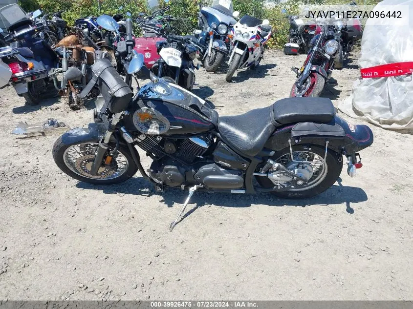 2007 Yamaha Xvs1100 VIN: JYAVP11E27A096442 Lot: 39926475