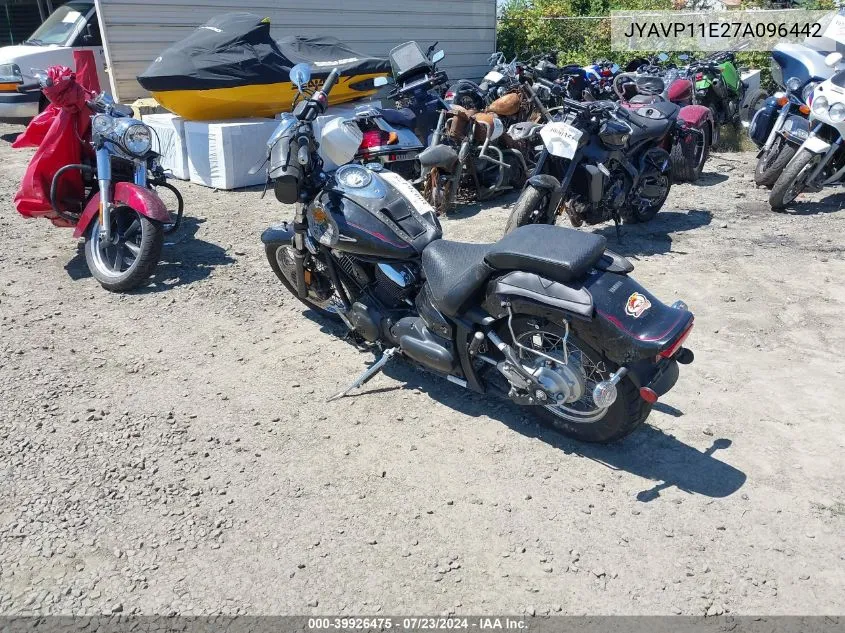 2007 Yamaha Xvs1100 VIN: JYAVP11E27A096442 Lot: 39926475