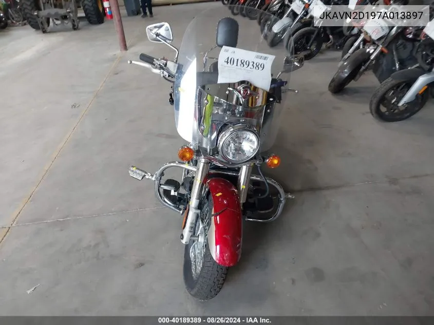 2007 Kawasaki Vn900 D VIN: JKAVN2D197A013897 Lot: 40189389