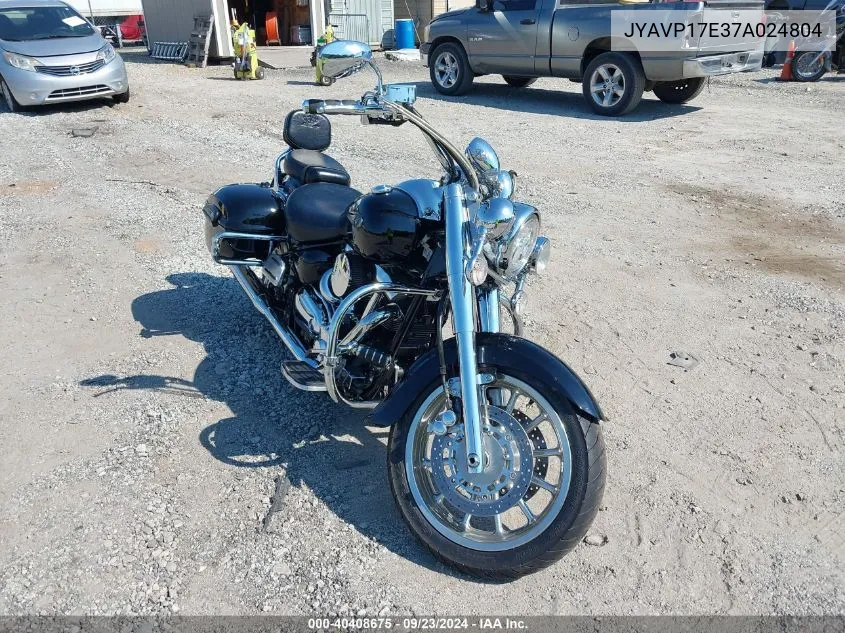 2007 Yamaha Xv1700 A VIN: JYAVP17E37A024804 Lot: 40408675