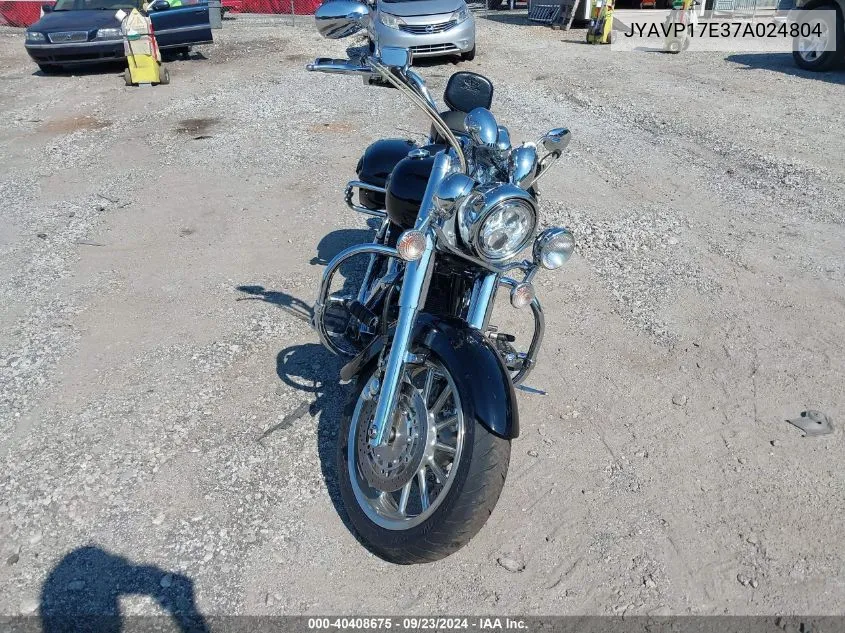 2007 Yamaha Xv1700 A VIN: JYAVP17E37A024804 Lot: 40408675