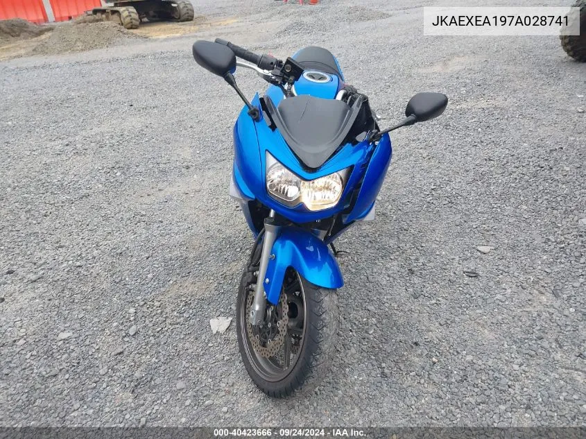 JKAEXEA197A028741 2007 Kawasaki Ex650 A